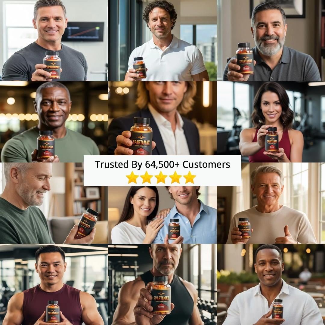 Premium Spartamax formula with plant-based ingredients for stamina and confidence